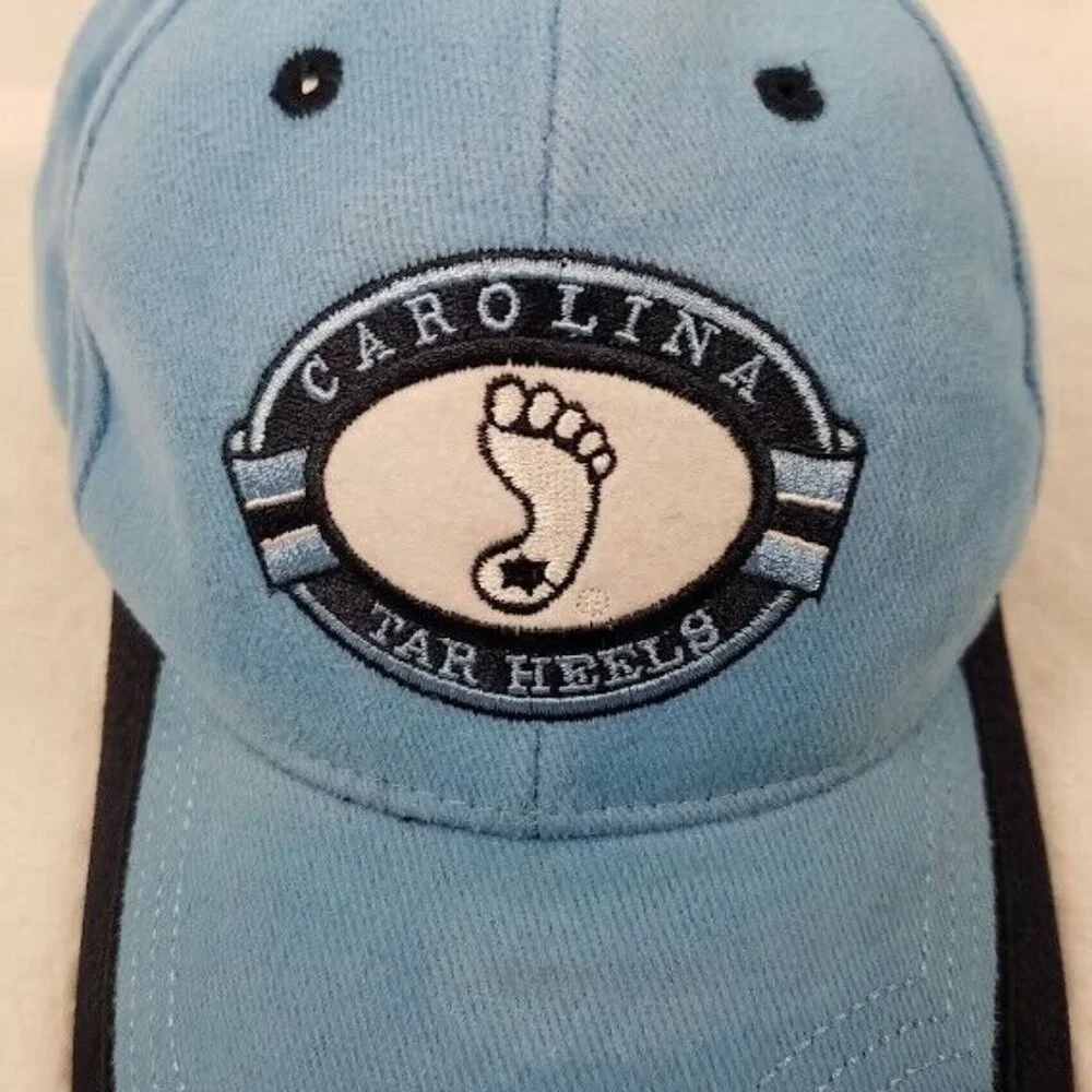 North‎ Carolina TarHeels Starter Hat Adjustable Strap UNC Blue Embroidered